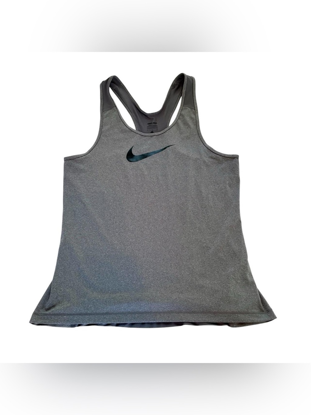 Nike Pro Gray Athletic Tank Top